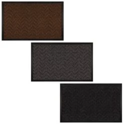 B&M Ultimate Trap Mat 55 X 85cm - Brown -Chic Household Items 379122 durable ultimate sculpted trap mat 55x85cm main