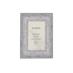 B&M Spotty Photo Frame 4 X 6" - Black & White -Chic Household Items 380078 botanist black and white spotty frame 4x6 1