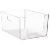 B&M Fridge Storage Tray -Chic Household Items 380167 open front storage tray