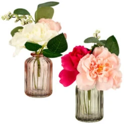 B&M Rose And Eucalyptus - Blush -Chic Household Items 380196 rose and eucalyptus group