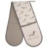 B&M Sausage Dog Double Oven Glove -Chic Household Items 380216 double oven glove hello sausage 2