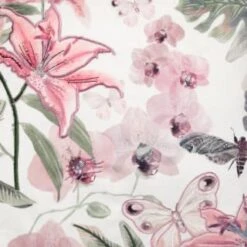 Embroidered Fleur Blush Cushion 5 Embroidered Fleur Blush Cushion -Chic Household Items 380407 floral embroidered cushion 2