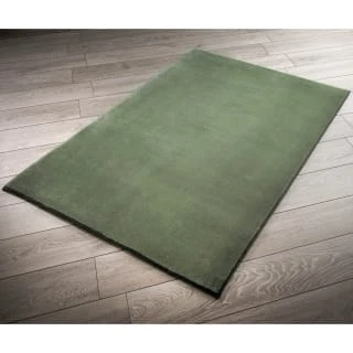 B&M Micro Plush Rug 110 X 160cm - Sage 3 B&M Micro Plush Rug 110 X 160cm - Sage