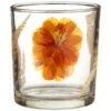 B&M Dried Flowers Tealight Holder - Orange -Chic Household Items 380589 dried flowers tealight holder orange