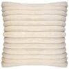 B&M Alaska Faux Fur Cushion - Cream