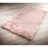 B&M Shimmer Metallic Rug 60 X 110cm - Blush -Chic Household Items 380833 380834 shimmer metallic rug blush