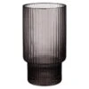 B&M Urban Paradise Smokey Ribbed Glass Tumbler - Grey 1 B&M Urban Paradise Smokey Ribbed Glass Tumbler - Grey -Chic Household Items 380933 smoked grey ribbed tumbler