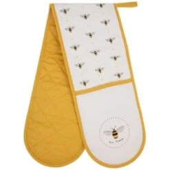 B&M Bee Happy Double Oven Glove