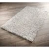 B&M Chunky Knit Rug 100 X 150cm - Silver -Chic Household Items 381588 381589 chunky knit rug silver 1
