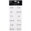 B&M Kitchen Organisation Labels 24pk -Chic Household Items 382196 kitchen organisation labels 24pk 2