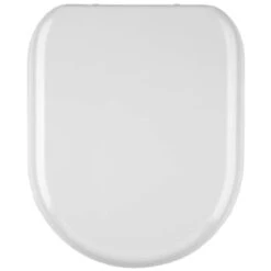 Beldray D Shaped Toilet Seat - White -Chic Household Items 383096 beldray d shaped toilet seat