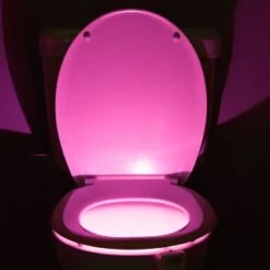 B&M Multicoloured Toilet Night Light 20 B&M Multicoloured Toilet Night Light -Chic Household Items 383097 toilet night light 3
