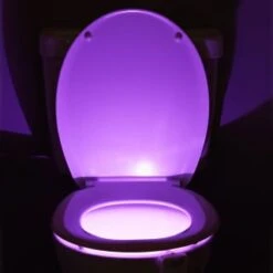 B&M Multicoloured Toilet Night Light 16 B&M Multicoloured Toilet Night Light -Chic Household Items 383097 toilet night light 6