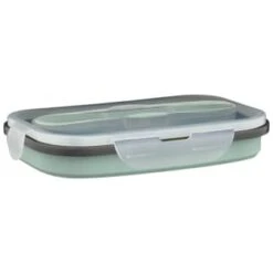 B&M Collapsible Lunch Box - Sage -Chic Household Items 383522 collapsible lunch box 7