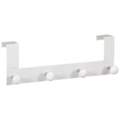 B&M Heavy Duty Overdoor Hooks - White