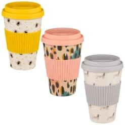 B&M Travel Coffee Cup - Animal Print -Chic Household Items 383588 travel mug group