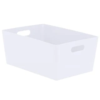 Soho Storage Tub 15 X 35 X 26cm - White 3 Soho Storage Tub 15 X 35 X 26cm - White