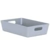 Soho Storage Tray 6 X 25.5 X 17cm - Grey -Chic Household Items 384408 soho size d box grey 6x25 5x17cm