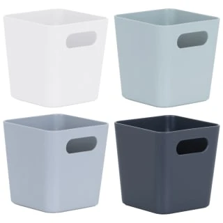 Soho Storage Tub 10 X 10 X 10cm - Grey 4 Soho Storage Tub 10 X 10 X 10cm - Grey - Image 2