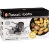 Russell Hobbs Metallic Marble Pan Set 5pc 1 Russell Hobbs Metallic Marble Pan Set 5pc -Chic Household Items 384627 russel hobbs metalic marble 5 piece pan set