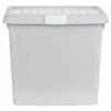 B&M Waffle Clip Box Storage Cube 14L - Grey -Chic Household Items 384966 grey 14l waffle clip box cube