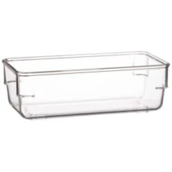 Clear Organiser Plastic Tray - Small
