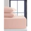 Silentnight Blush Single Fitted Sheet 2 Silentnight Blush Single Fitted Sheet -Chic Household Items 385373 385374 385375 385376 blush pillow pari single double king sheet