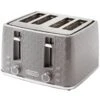 Goodmans Textured 4 Slice Toaster - Grey 1 Goodmans Textured 4 Slice Toaster - Grey -Chic Household Items 386707 goodmans textured 4 slice toaster grey 3