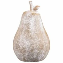 B&M Wooden Fruit Ornament - Pear