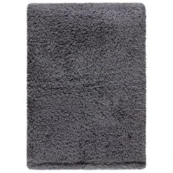 Simply Everyday Teddy Rolled Throw - Grey 9 Simply Everyday Teddy Rolled Throw - Grey -Chic Household Items 388688 simply teddy rolled throw grey 4