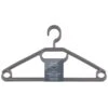 B&M Swivel Hook Hangers 8pk - Grey -Chic Household Items 389265 home organisation 8pk swivel hook hangers grey