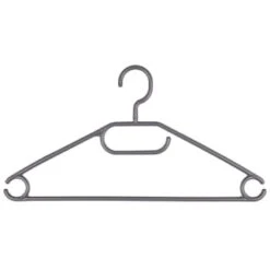 B&M Swivel Hook Hangers 8pk - Grey -Chic Household Items 389265 home organisation 8pk swivel hook hangers grey 3