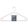 B&M Swivel Hook Hangers 8pk - White -Chic Household Items 389279 home organisation 8pk swivel hook hangers white
