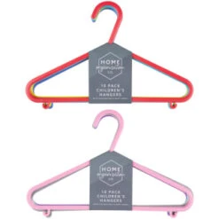 B&M Children's Hangers 10pk - Pastel 17 B&M Children's Hangers 10pk - Pastel -Chic Household Items 389289 home organisation co 10pk childrens hangers main