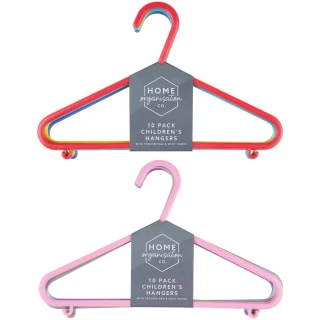 B&M Children's Hangers 10pk - Pastel 10 B&M Children's Hangers 10pk - Pastel - Image 8