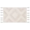 B&M Diamond Flatweave Bath Mat - Cream 2 B&M Diamond Flatweave Bath Mat - Cream -Chic Household Items 389627 mink diamond flatweave bathmat cream