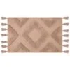 B&M Diamond Flatweave Bath Mat - Mink 2 B&M Diamond Flatweave Bath Mat - Mink -Chic Household Items 389628 mink diamond flatweave bathmat