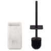 B&M Marble Toilet Brush - White 2 B&M Marble Toilet Brush - White -Chic Household Items 389714 marbel toilet brush