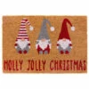 B&M Festive Gonk Coir Doormat -Chic Household Items 390109 festive coir gonk doormat