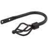 B&M Small Black Twist Curtain Hold Backs 2pk 1 B&M Small Black Twist Curtain Hold Backs 2pk -Chic Household Items 390199 black small twist hold backs1