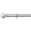 B&M Shiny Nickle Gem Curtain Pole 70 - 120cm -Chic Household Items 390203 390206 shiny nickle gem curtain pole