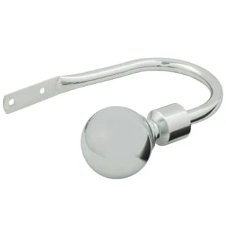 B&M Shiny Nickle Silver Orb Curtain Hold Backs 2pk 3 B&M Shiny Nickle Silver Orb Curtain Hold Backs 2pk