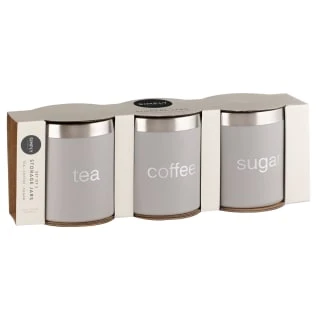 Simply Everyday Set Of Storage Jars 3pk 3 Simply Everyday Set Of Storage Jars 3pk