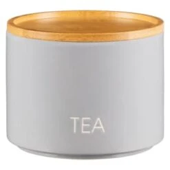 B&M Stackable Tea Coffee Sugar Storage Jars 3pk -Chic Household Items 390366 3pk stackable storage jars 3