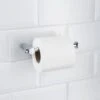 B&M Chrome Toilet Roll Holder 1 B&M Chrome Toilet Roll Holder -Chic Household Items 390423 chrome toilet roll holder