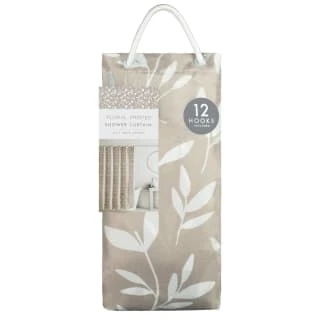 Grey Geo Printed Shower Curtain 3 Grey Geo Printed Shower Curtain