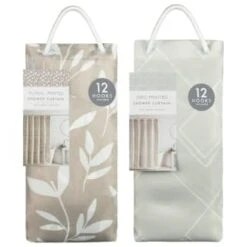 Grey Geo Printed Shower Curtain 7 Grey Geo Printed Shower Curtain -Chic Household Items 390588 printed shower curtain grey group