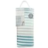 Blue Stripe Printed Shower Curtain 2 Blue Stripe Printed Shower Curtain -Chic Household Items 390591 printed shower curtain blue stripe 2