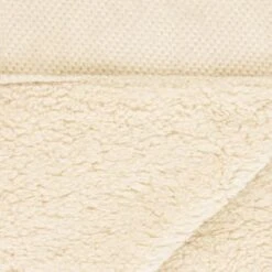 B&M Alba Waffle Sherpa Throw -Chic Household Items 390765 alba waffle sherpa throw 3