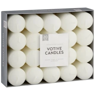 B&M Votive Candle 20pk 3 B&M Votive Candle 20pk